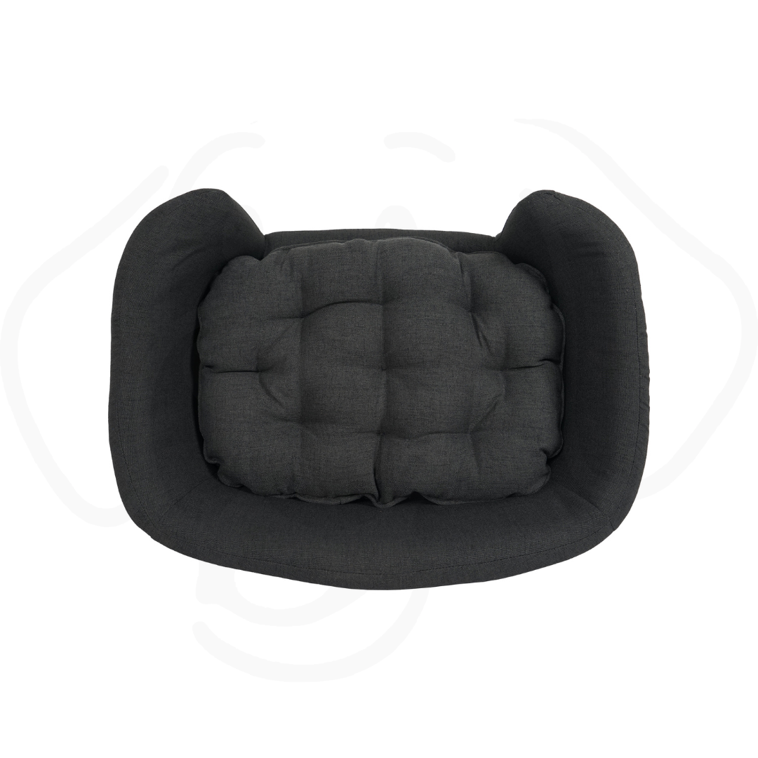 Round Mid- Century Luxury Dog Bed