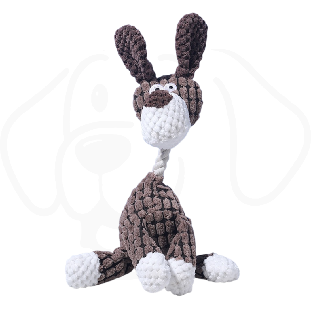 Pet Toy Dog Bite Sound Toy – Interactive Plush Molar Fabric Toy for Dogs