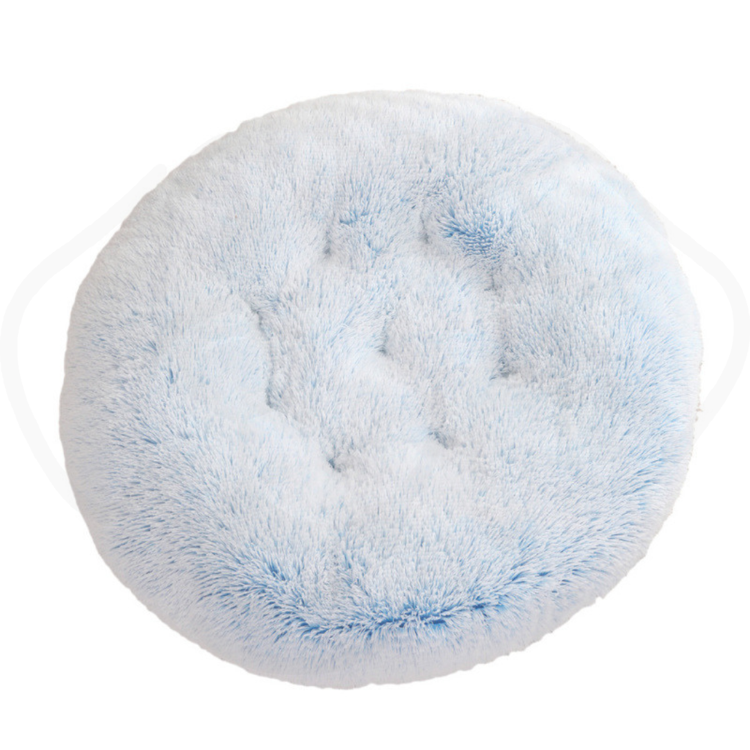 Round Pet Mat Dog Bed Plush Warm Sleep Dog Bed Cathouse Doghouse