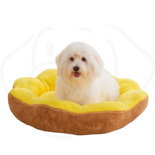 Flower Nest Dog Bed