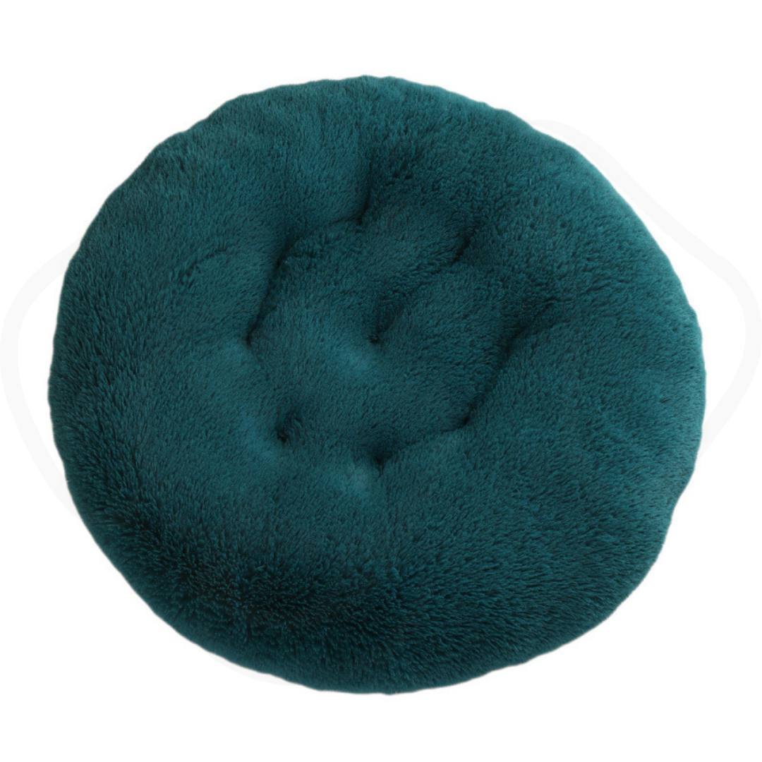 Round Pet Mat Dog Bed Plush Warm Sleep Dog Bed Cathouse Doghouse
