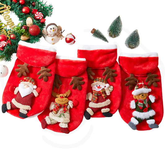 Christmas Dog Hoodie Selection with, Snowman, Reindeer, Santa, and Bears
