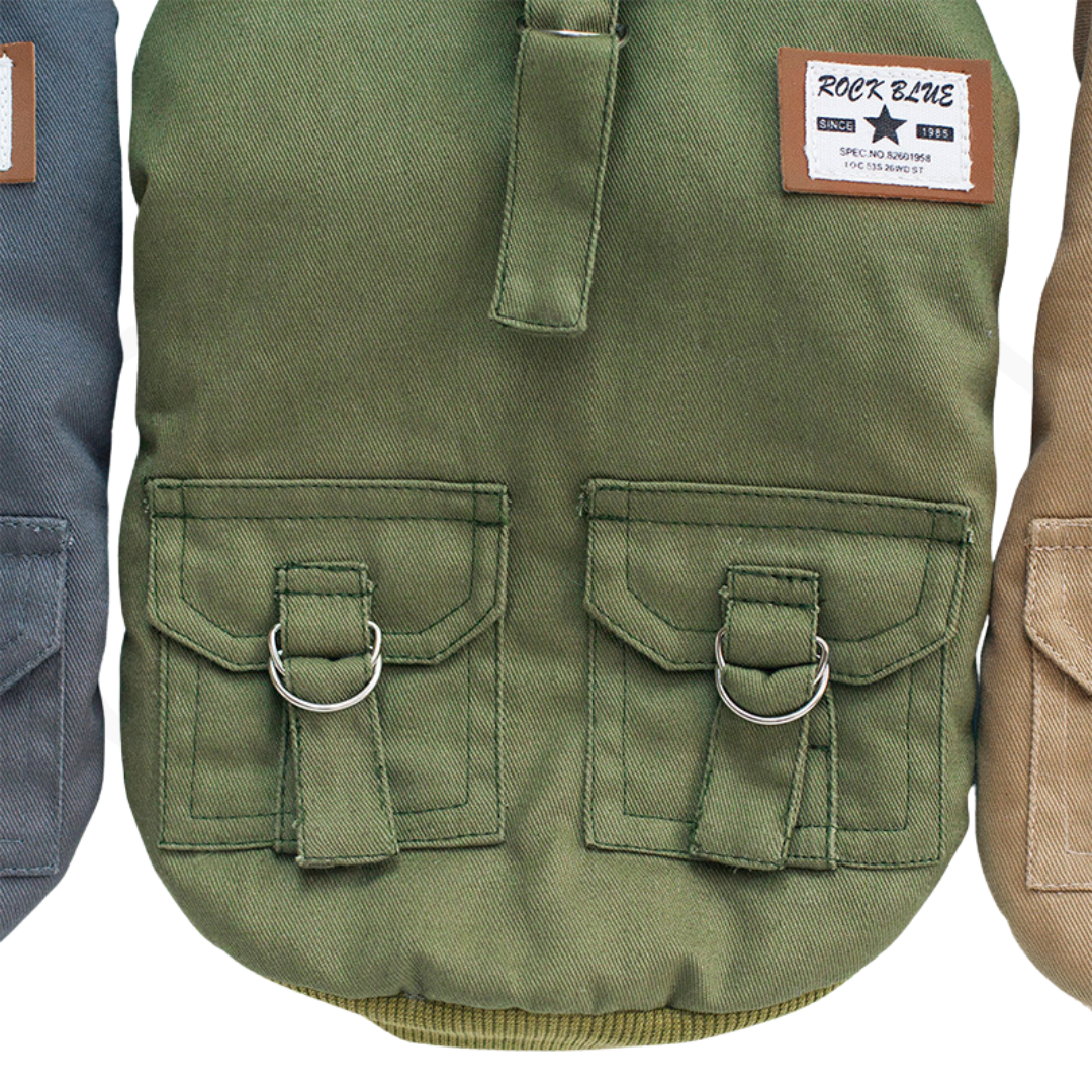 Small Dog Winter Hoodie Coat | Warm Fleece Jacket