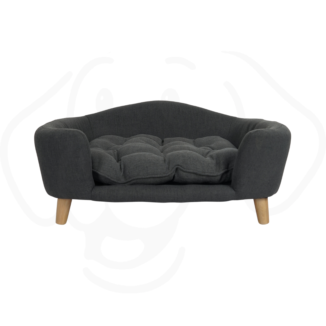 Round Mid- Century Luxury Dog Bed