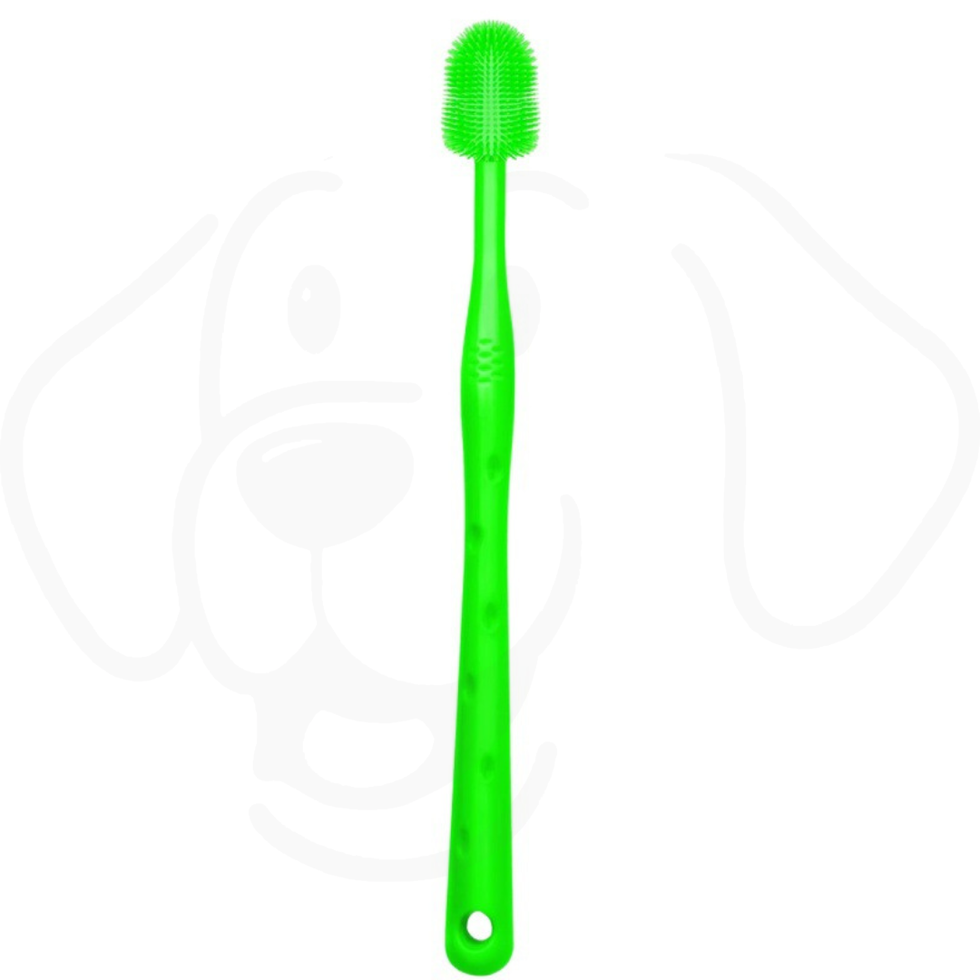Small Dog Pet Silicone Toothbrush – Gentle and Effective Dental Care for Small Breeds