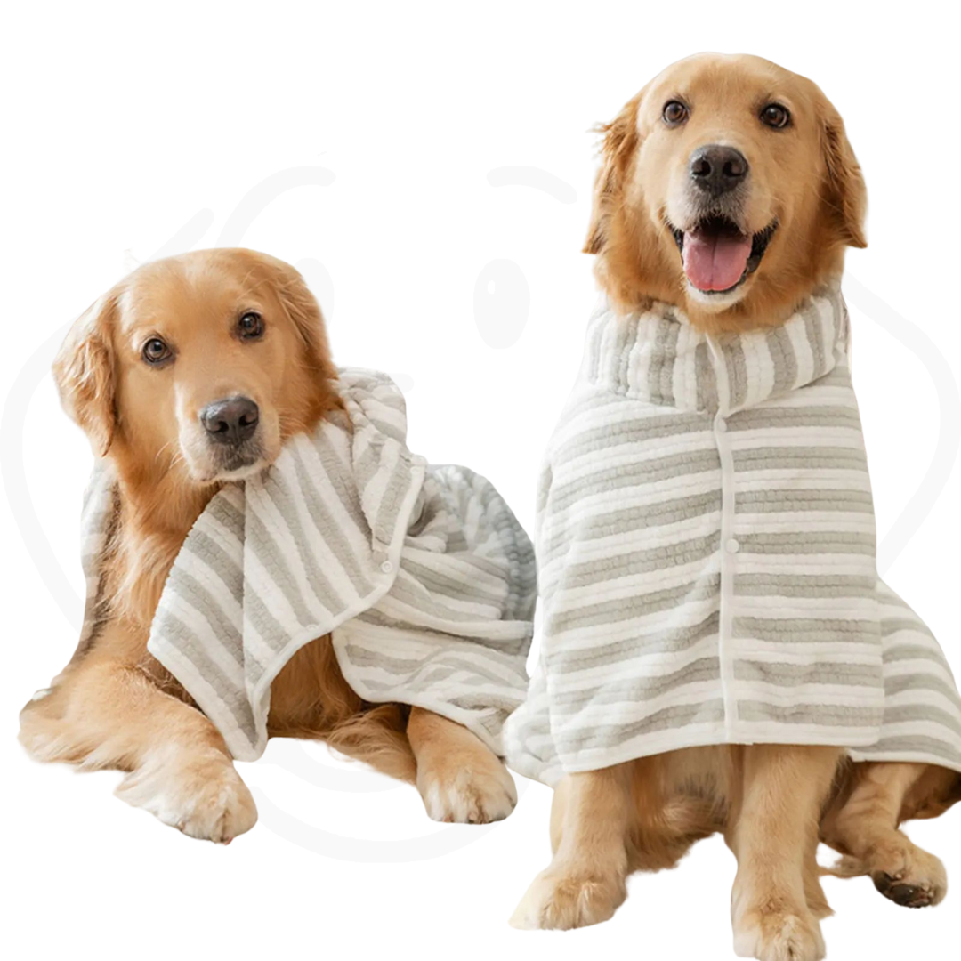 Ultra-Absorbent Pet Dog Bath Towel Quick-Drying Dog Bath Towel Thicken Bathrobe For Large Medium Small Dog Pets Bathing Supplies