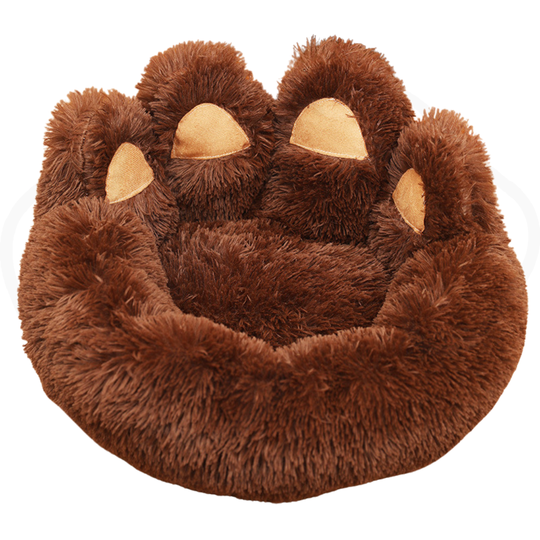 Plush Kennel Thickened Pet Bed Large Paw Mat