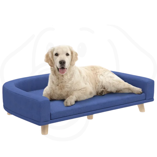 Dog Sofa Couch Bed With Washable Cushion For Large Dogs