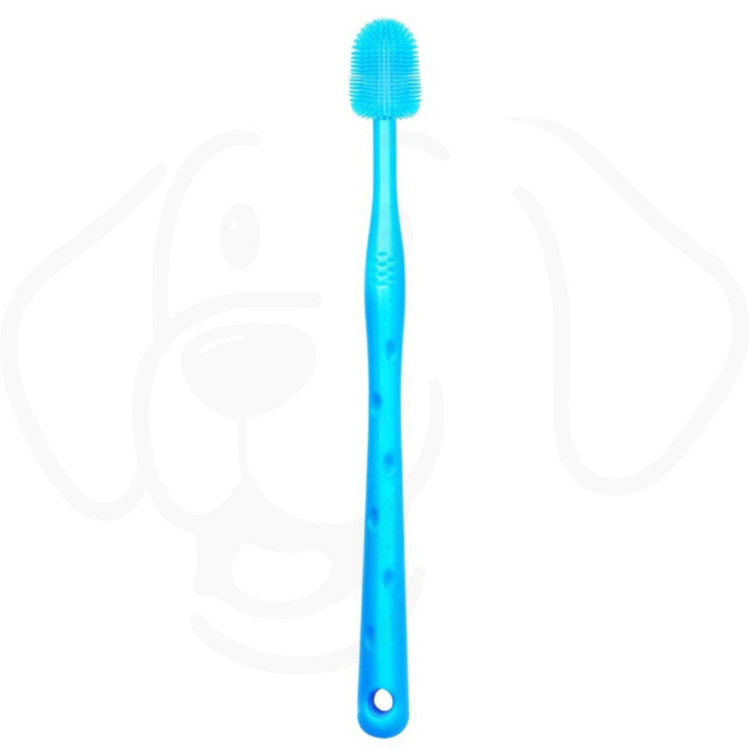 Small Dog Pet Silicone Toothbrush – Gentle and Effective Dental Care for Small Breeds