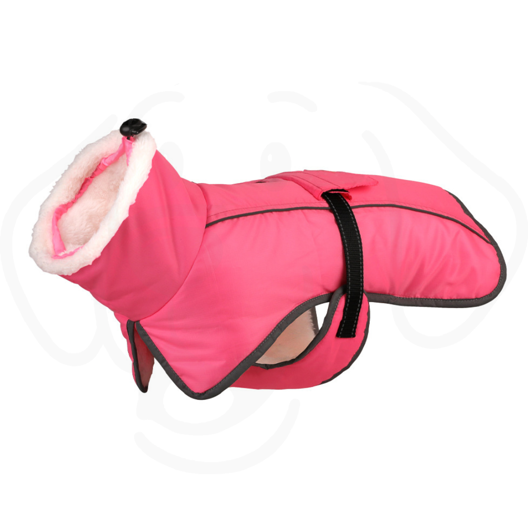 Pet Autumn & Winter Thick Warm Waterproof Dog Coat – Windproof, Reflective & Ultra-Cozy