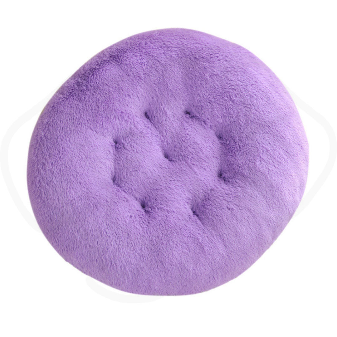 Round Pet Mat Dog Bed Plush Warm Sleep Dog Bed Cathouse Doghouse